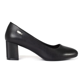Black classic pumps Sergio Leone