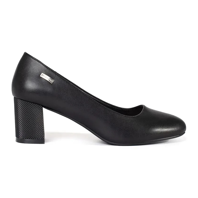 Black classic pumps Sergio Leone