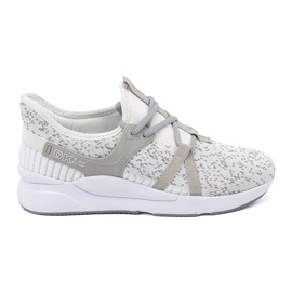 White-gray sports shoes White-gray sports shoes
