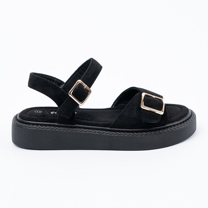 Seastar Black sandals with buckle Seastar Black sandals with buckle
