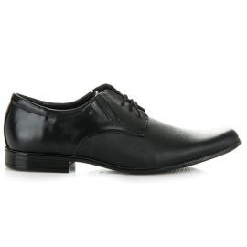 Lucca Tied Leather Shoes black Lucca Tied Leather Shoes black