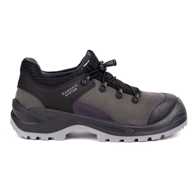 Fagum-Stomil Men's leather shoes Techwork 1165p S2 SR gray grey Fagum-Stomil Men's leather shoes Techwork 1165p S2 SR gray grey