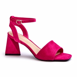 Vinceza Women's heels with eco-eco-echoes Fuksia pink Vinceza Women's heels with eco-eco-echoes Fuksia pink