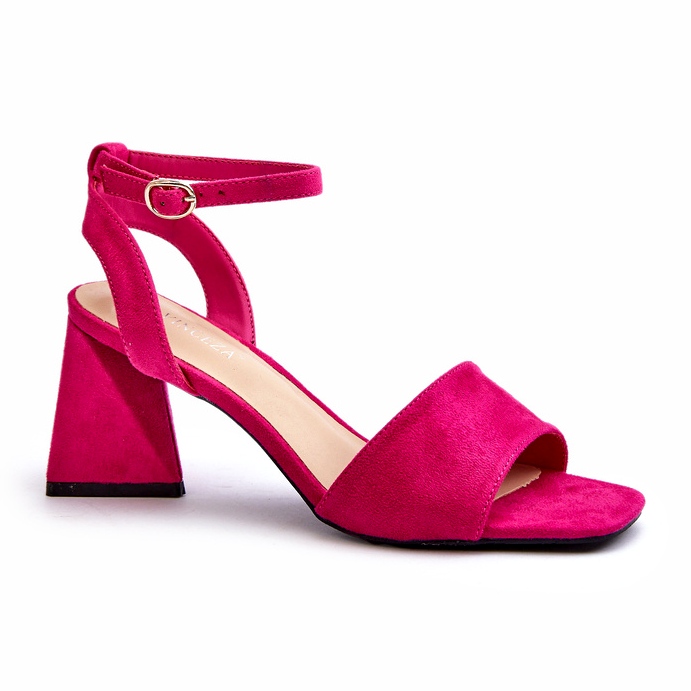 Vinceza Women's heels with eco-eco-echoes Fuksia pink Vinceza Women's heels with eco-eco-echoes Fuksia pink