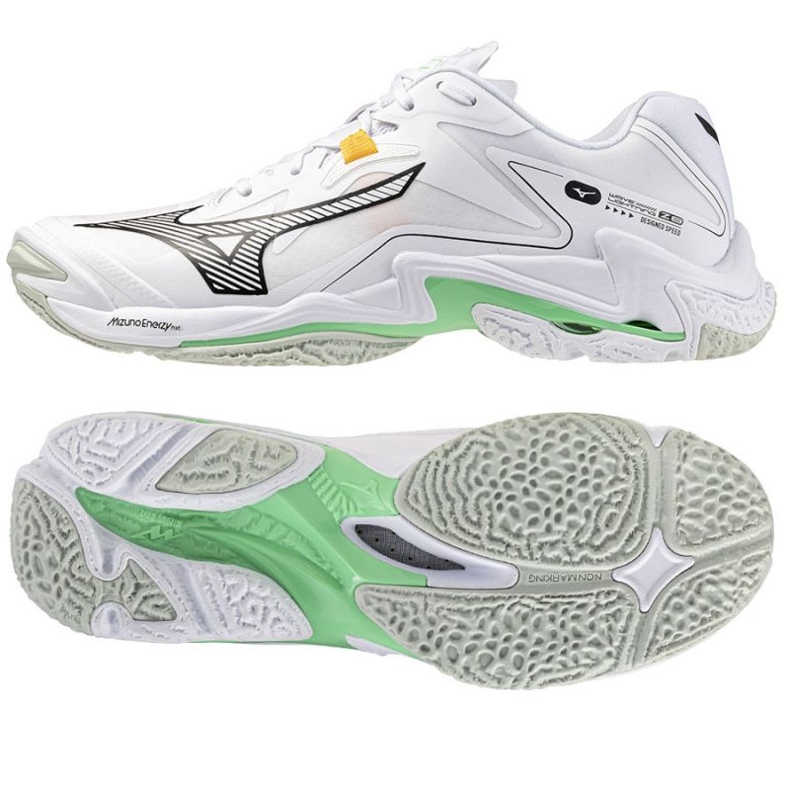 Mizuno Wave Lightning Z8 v1ga240016 volleyball shoes white Mizuno Wave Lightning Z8 v1ga240016 volleyball shoes white