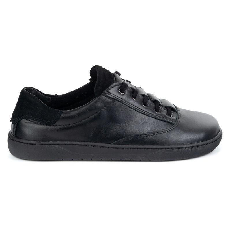 Sneakers Barefoot Women's Maja Olivier - black leather shoes Sneakers Barefoot Women's Maja Olivier - black leather shoes