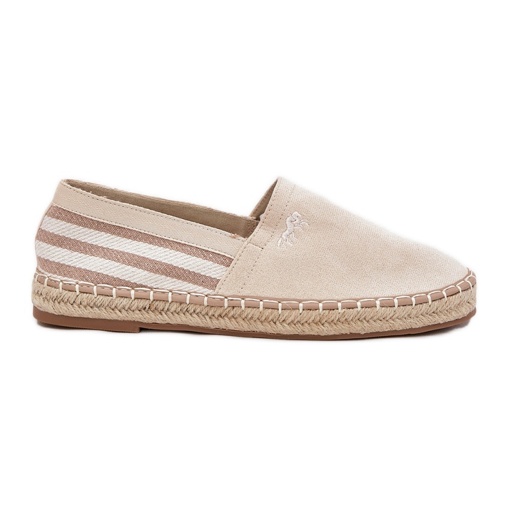 Men's eco suede espadrilles beige Men's eco suede espadrilles beige