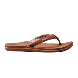 Flip -flops reef cushion sandes cj4318 brown Flip -flops reef cushion sandes cj4318 brown