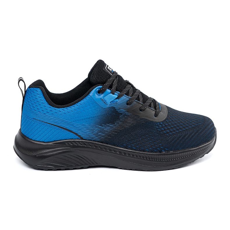DK Black and navy blue men's sports shoes DK Black and navy blue men's sports shoes