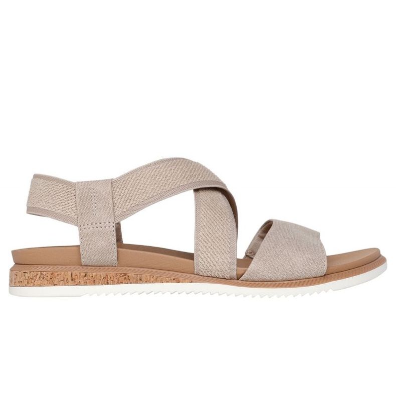 Sandals Skechers Bobs Desert Kiss Low 114705-Tpe beige Sandals Skechers Bobs Desert Kiss Low 114705-Tpe beige