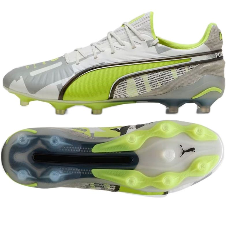 Puma King Ultimate Forever FG/AG 108426-01 football shoes grey Puma King Ultimate Forever FG/AG 108426-01 football shoes grey