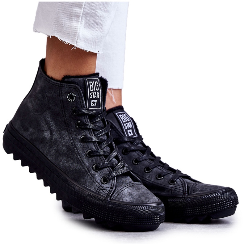 Women's Big Star Insulated Black GG274069 sneakers grey Women's Big Star Insulated Black GG274069 sneakers grey