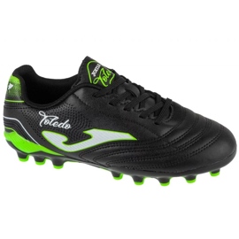 Joma Toledo football shoes 2501 ag jr tojw2501ag black