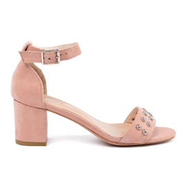 Seastar Sandals on a post with studs