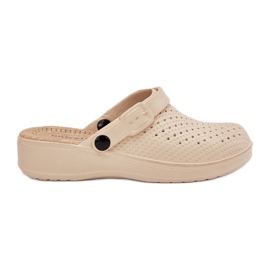 EVento FAYLINA FAYLINE FOAN SLIPPERS Women's clogs beige