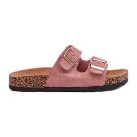 Boto Women's Cortina light pink sole slippers Boto Women's Cortina light pink sole slippers
