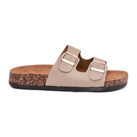 Boto Women's Cortina Beige Slip-On Sandals