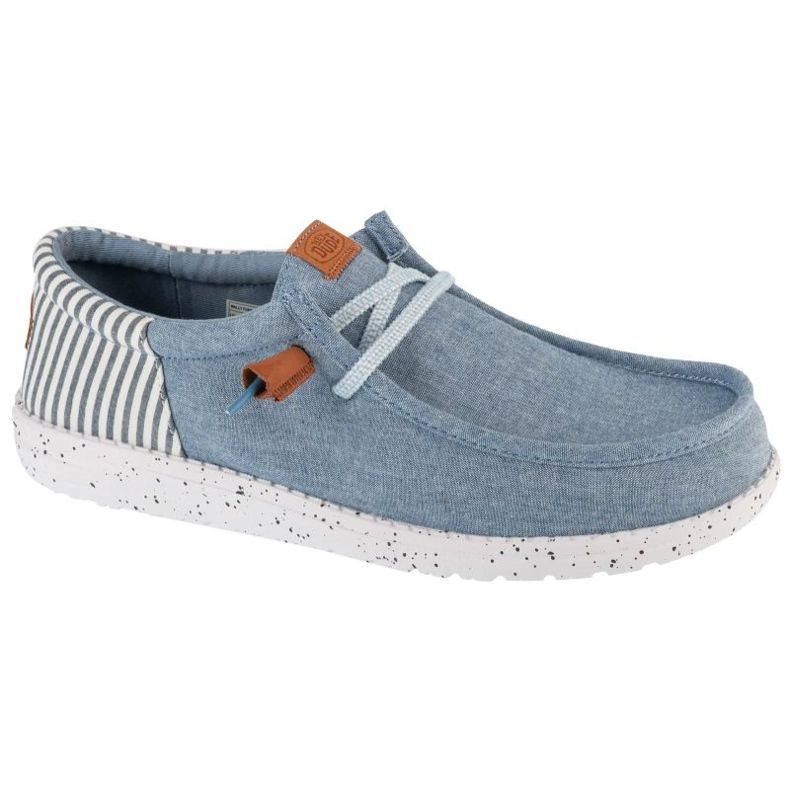 Hey Dude Wally Wally Nu Prep M 43126-4XA shoes blue Hey Dude Wally Wally Nu Prep M 43126-4XA shoes blue