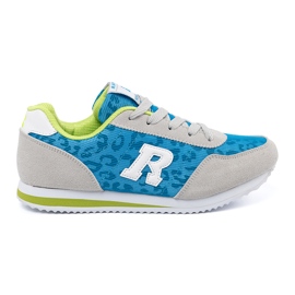 Shelvt Sneakers in shades of blue and gray