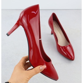 Pins pumps women's painted red Sergio Leone 1336 Pins pumps women's painted red Sergio Leone 1336
