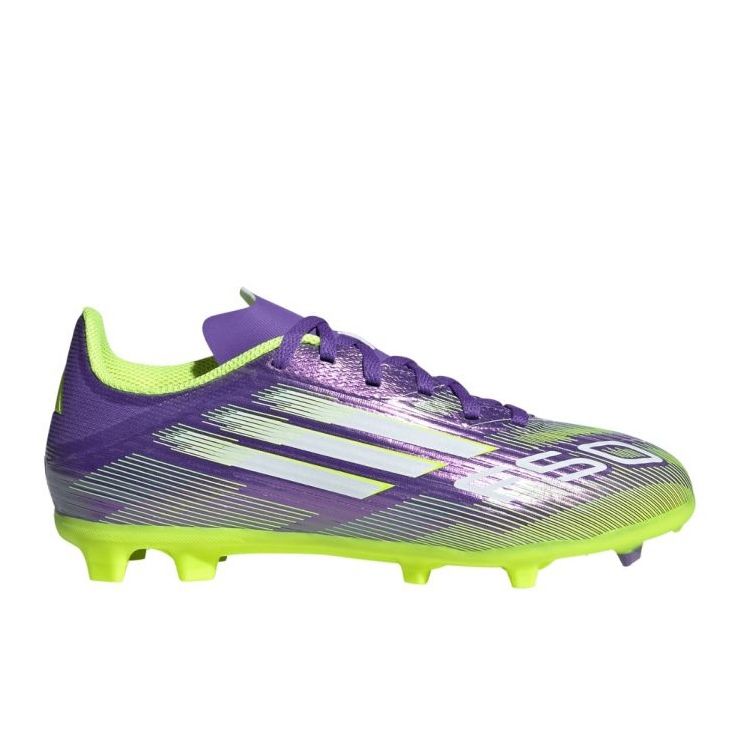 Adidas F50 League FG/Mg JR JH7747 football shoes violet