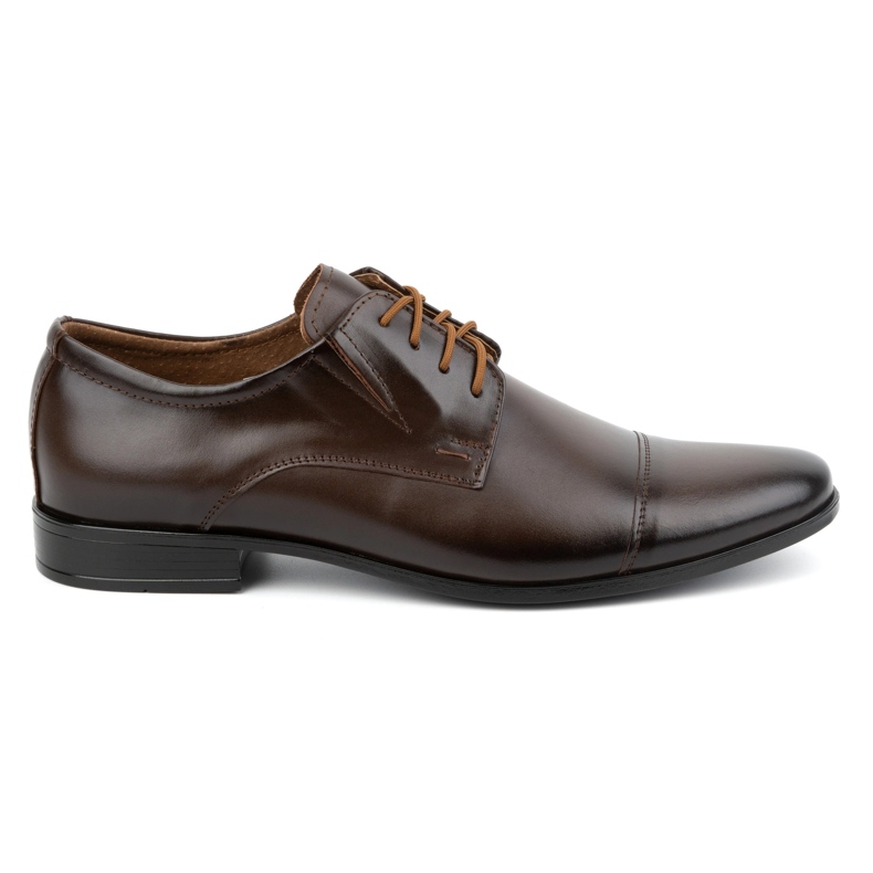 Olivier Men's shoes formal leather 288 dark brown Olivier Men's shoes formal leather 288 dark brown