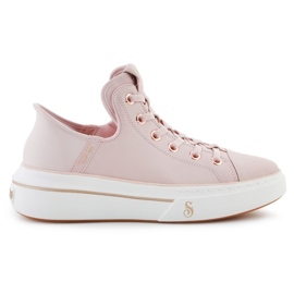 Skechers Slip-Inss: Snoop One-Og Leather in 186001-BLSH pink
