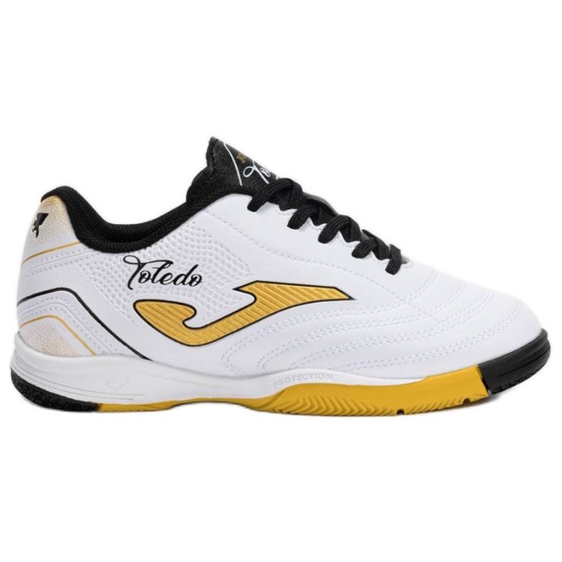 Joma Toledo football shoes 2502 in jr tojw2502in white