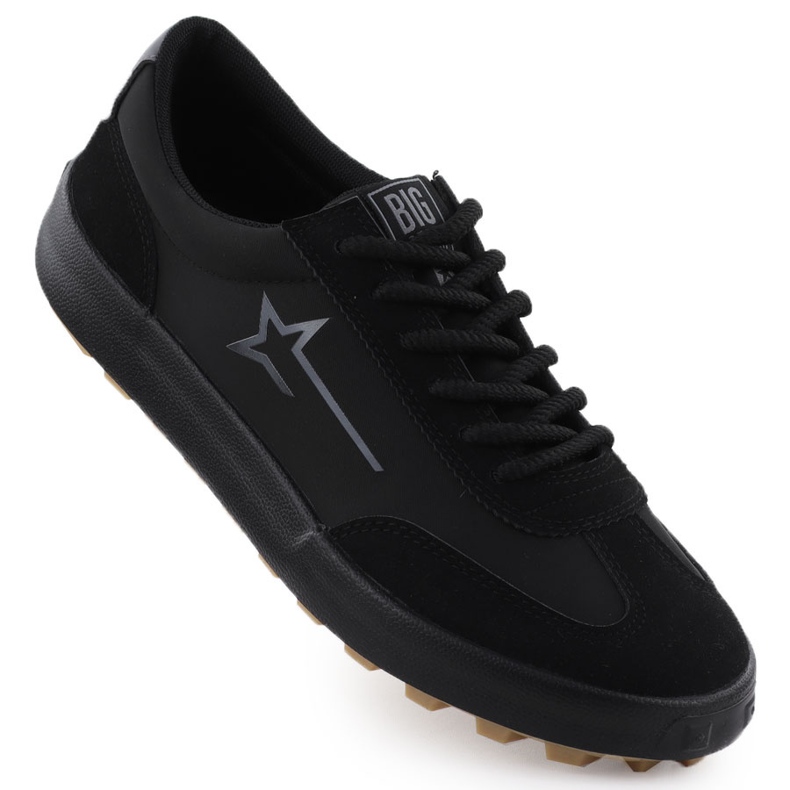 Sports shoes men's black sneakers Big Star NN174118