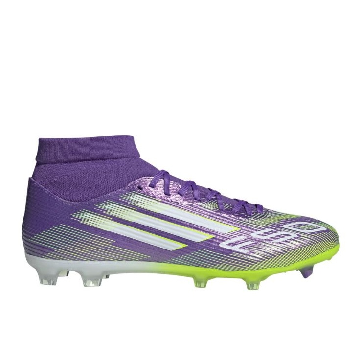 Adidas F50 League FG/MG MID football shoes in JI0886 violet