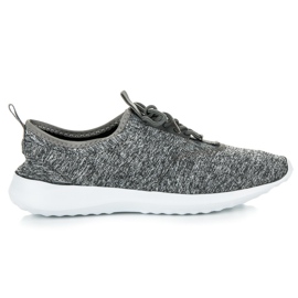 Textile sports shoes grey Textile sports shoes grey