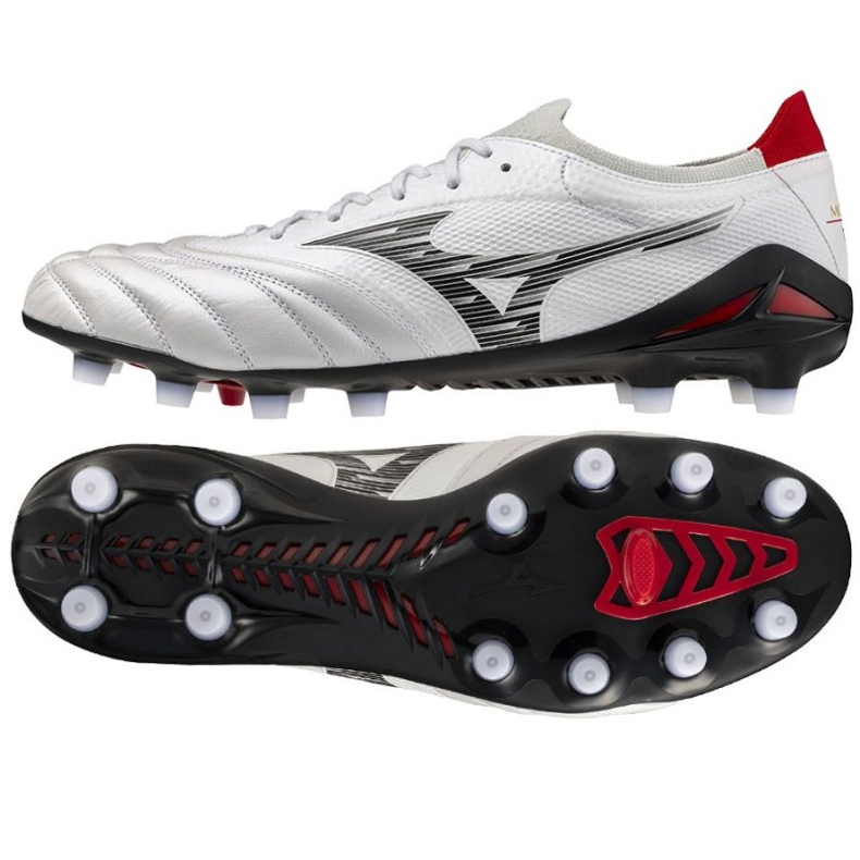 Mizuno Morelia Neo IV Beta Elite FG M P1GA254209 football shoes white Mizuno Morelia Neo IV Beta Elite FG M P1GA254209 football shoes white