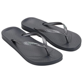 Women's ipanema flip -flops Anatomica 81030 BB624 black grey