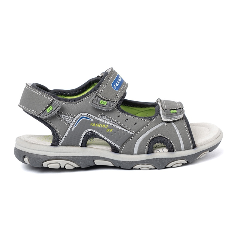 Shelvt Gray boys sandals grey Shelvt Gray boys sandals grey