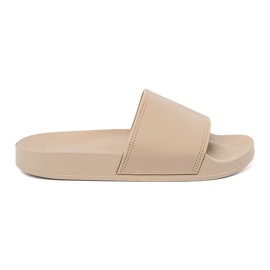 Shelvt Beige beach beach flip flops Shelvt Beige beach beach flip flops