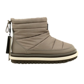 Tommy Hilfiger Women's Boots, i.e. Padded Flated Boot EN0en02725 beige