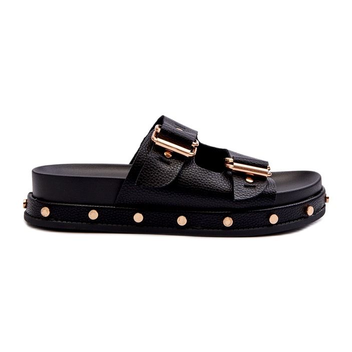 Women's flip flops on the platform Big Star NN274082 Black