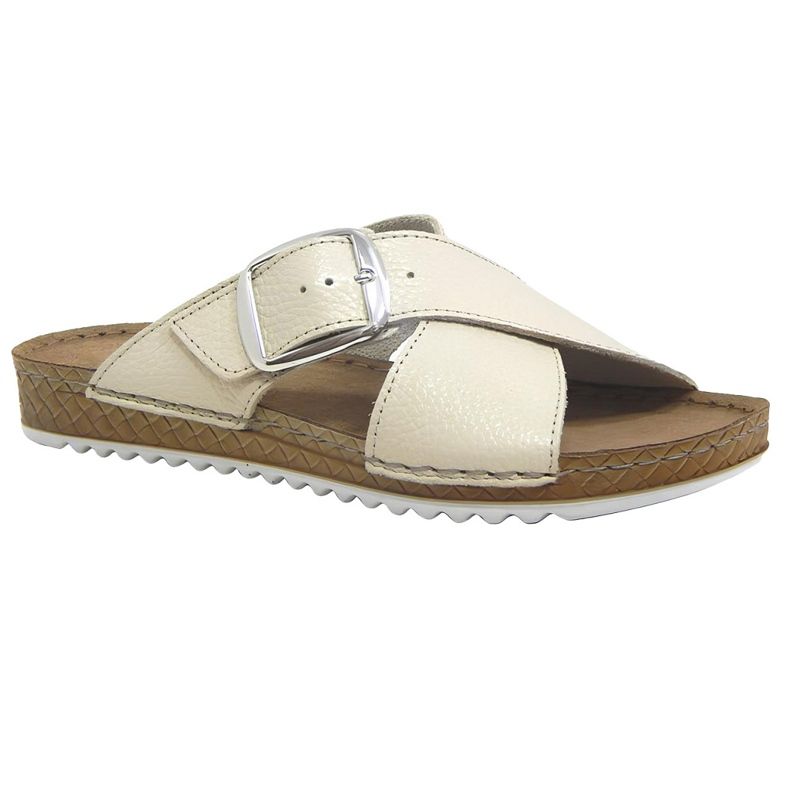 Befado Women's Leather Slippers 158D293 Beige Befado Women's Leather Slippers 158D293 Beige