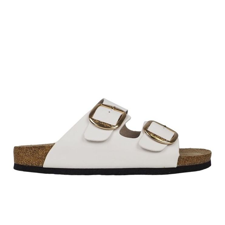 Women's Lee Cooper LCW-25-35-3484L white slippers