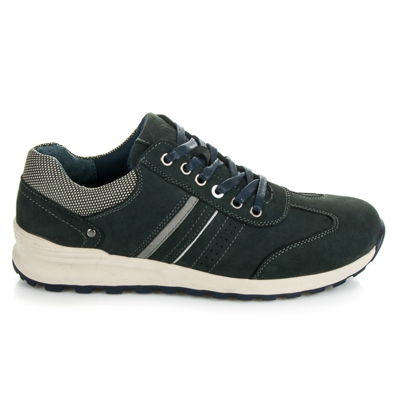 New Age Leather Sport Shoes blue