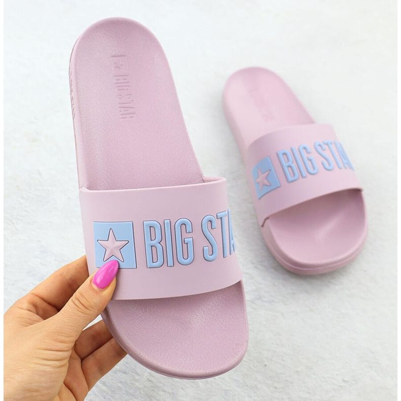 Big Star SS274709 pink beach flaps Big Star SS274709 pink beach flaps