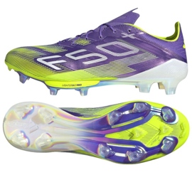 Adidas f50+ fg m js3211 shoes purple