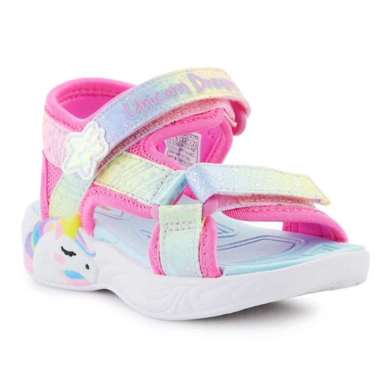Sandals Skechers S-Lights Unicorn Dreams Sandal-Majestic Bliss JR 302682N-PKMTT pink Sandals Skechers S-Lights Unicorn Dreams Sandal-Majestic Bliss JR 302682N-PKMTT pink