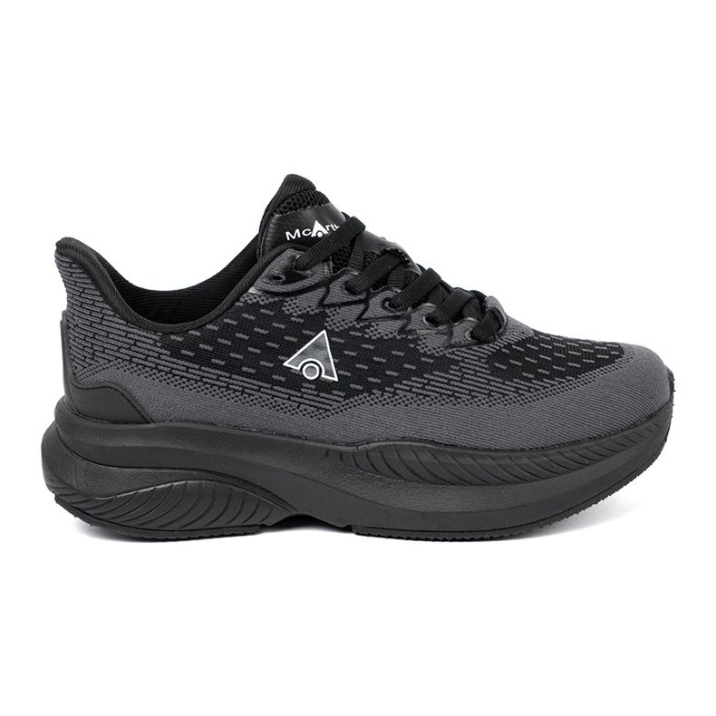 Shelvt Light black sneakers with a breathable mcarthur upper