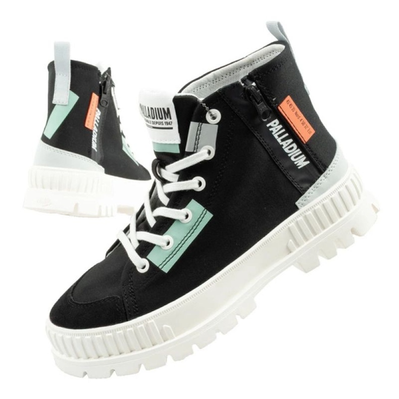 Pallashock Backzip 2 Palladium shoes in 94469-008-M black