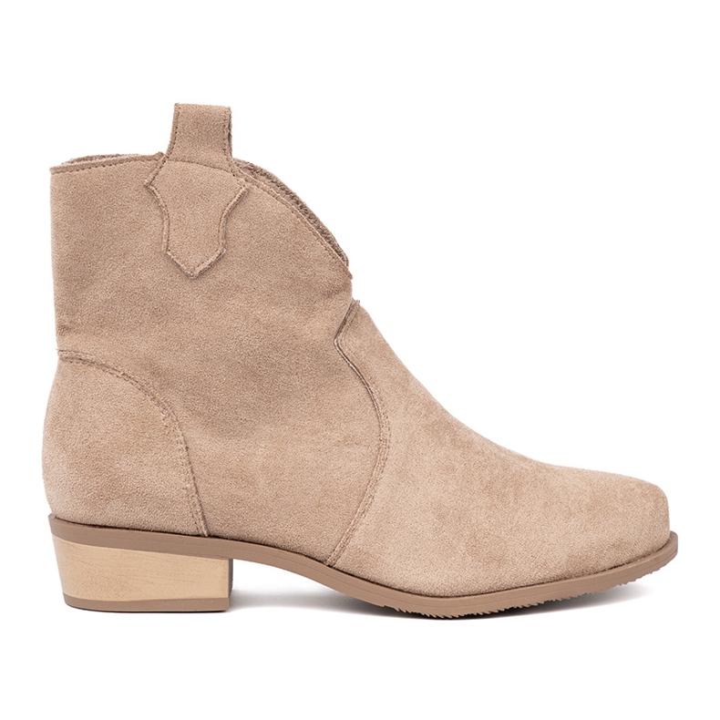 Seastar Beige boots suede cowboy boots Seastar Beige boots suede cowboy boots