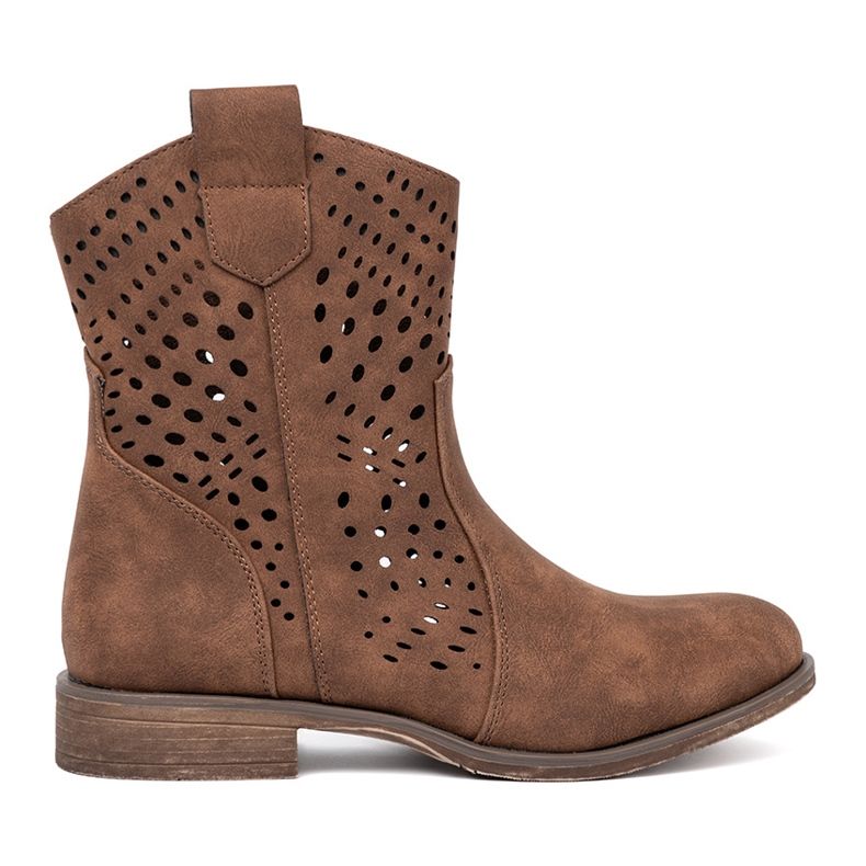 Seastar Openwork brown boots