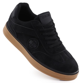 Men's sports shoes Black Big Star SS174019