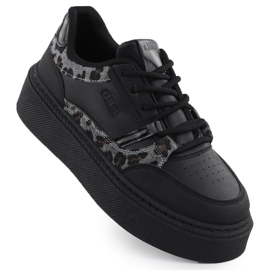 Sports shoes on the ZZ Pladter with Black Big Star SS274358 Sports shoes on the ZZ Pladter with Black Big Star SS274358