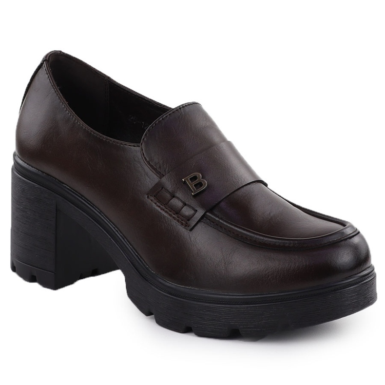 Women's moccasins shoes on the block brown Potocki sz12700 Women's moccasins shoes on the block brown Potocki sz12700